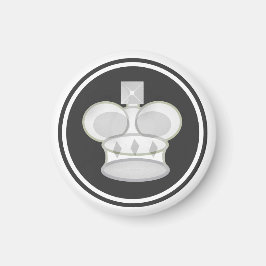 Íman Chess Piece White King