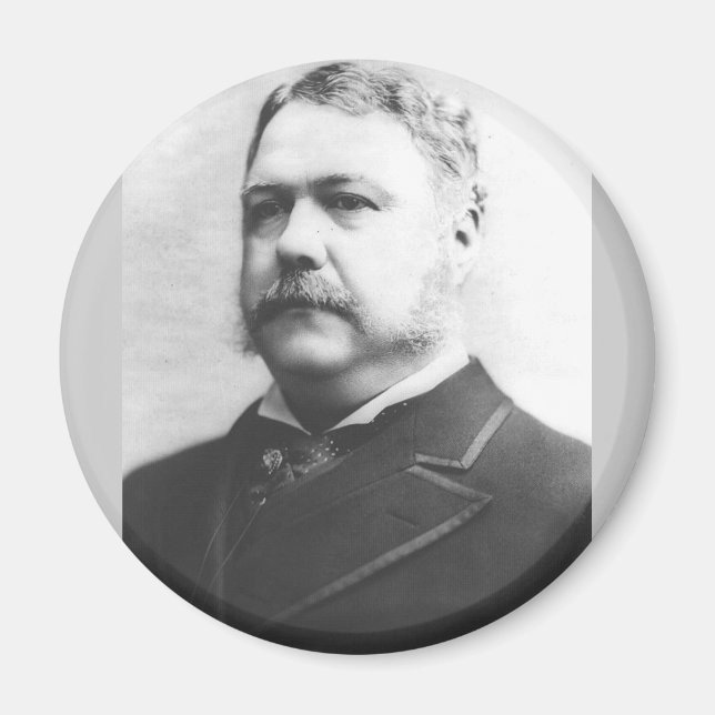 Íman Chester A. Arthur 21 (Frente)