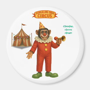 Íman Chester, palhaço do circo