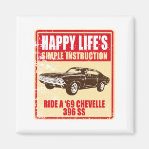 Íman Chevrolet 1969 Chevelle 396 SS