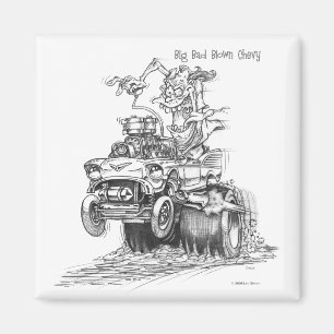 Íman Chevy fundido mau grande