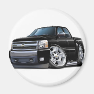 Íman Chevy Silverado Black Extended Cab