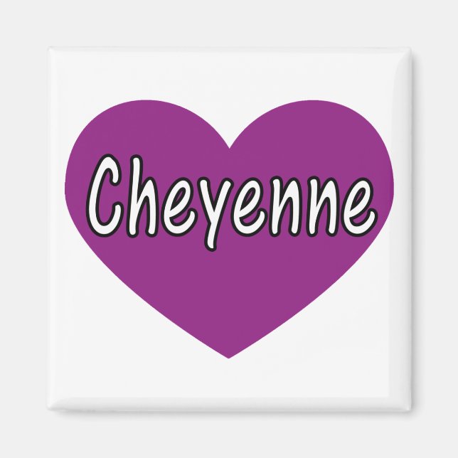 Íman Cheyenne (Frente)