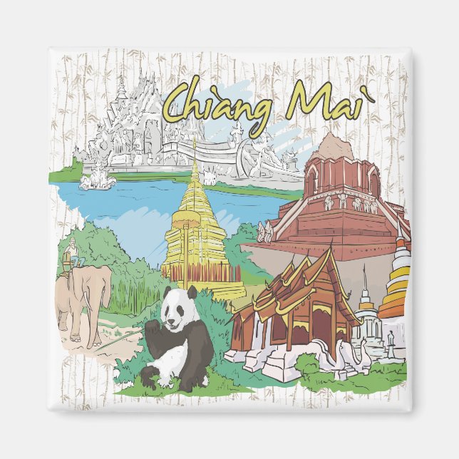 Íman Chiang Mai (Frente)