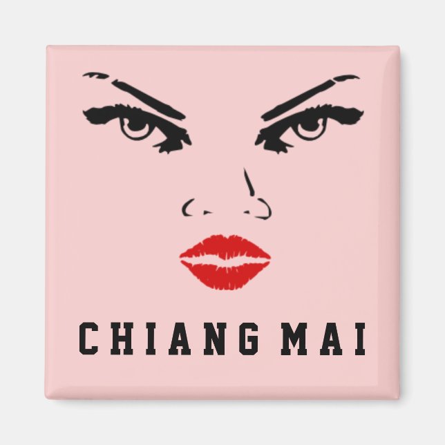 Íman Chiang Mai, mulher da Tailândia (Frente)