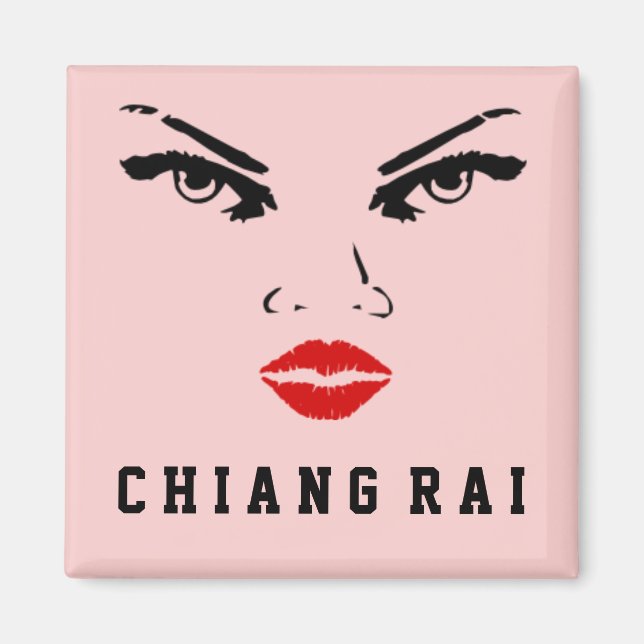 Íman Chiang Rai, mulher da Tailândia (Frente)