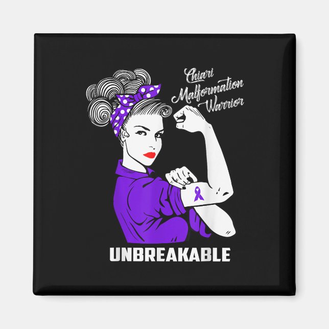Íman Chiari Malformation Warrior Camisas Inseparáveis (Frente)