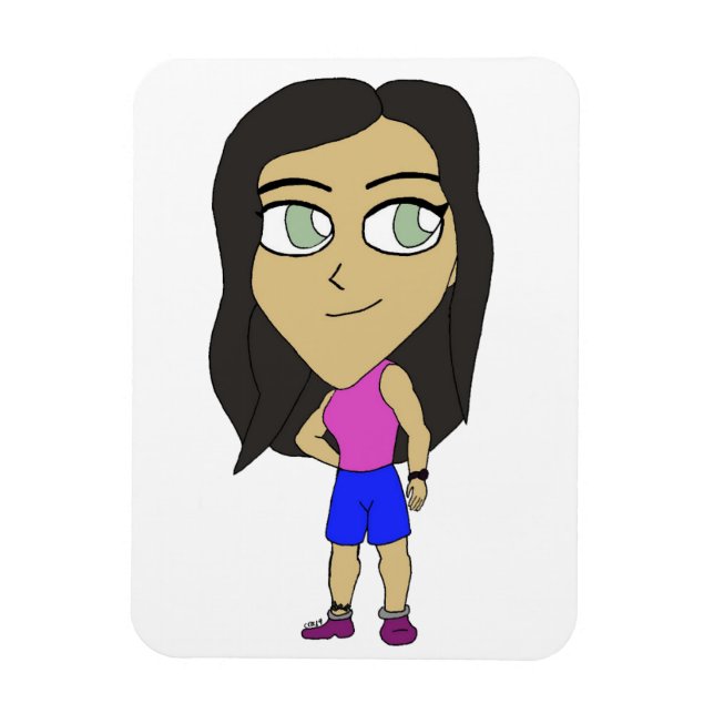 Íman chibi (Vertical)