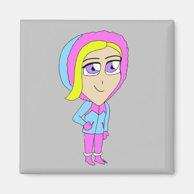 Íman chibi (Frente)