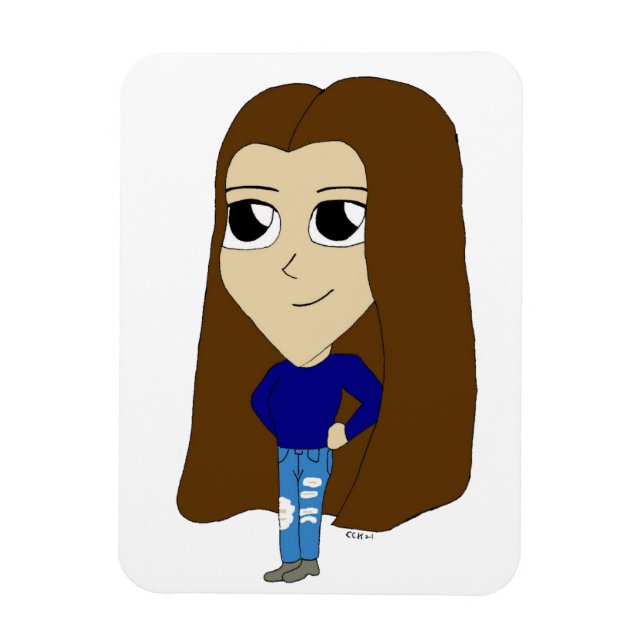 Íman chibi (Vertical)