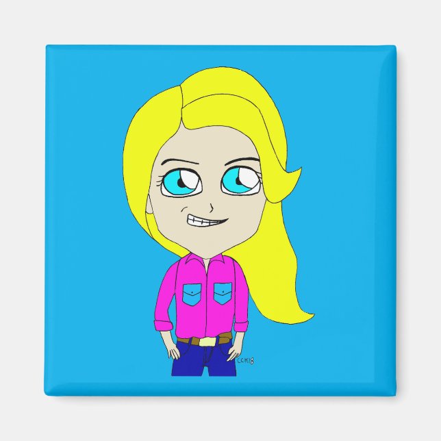 Íman chibi (Frente)