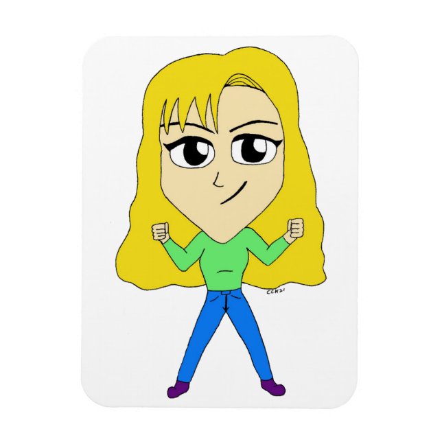 Íman chibi (Vertical)
