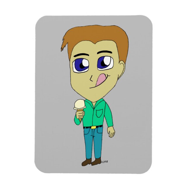 Íman chibi (Vertical)