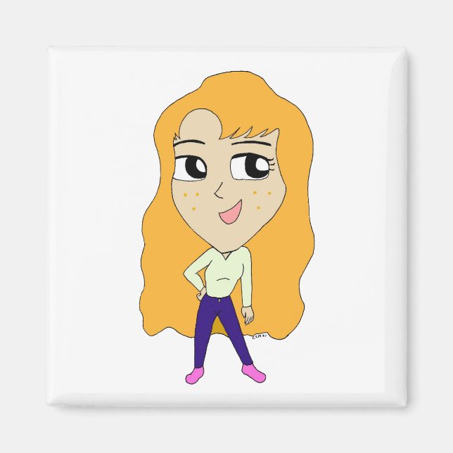 Íman chibi (Frente)