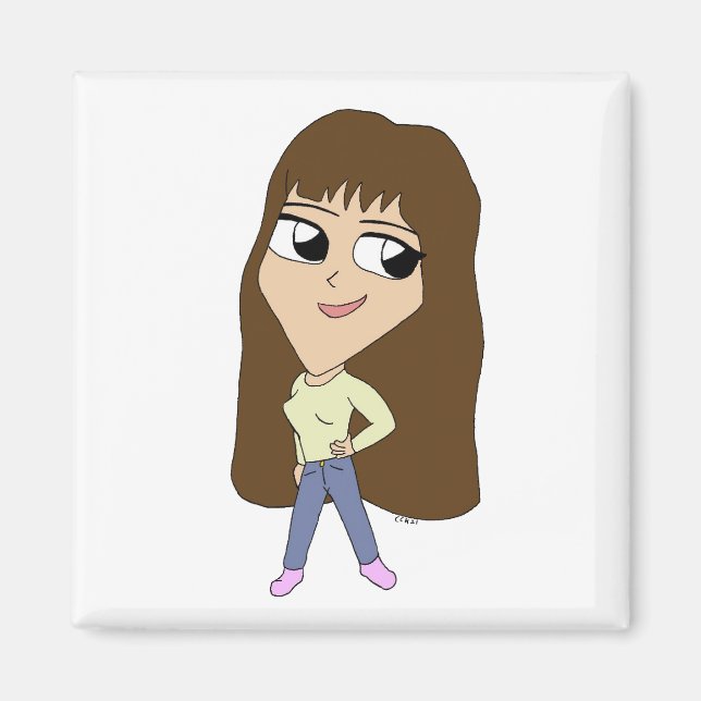 Íman chibi (Frente)