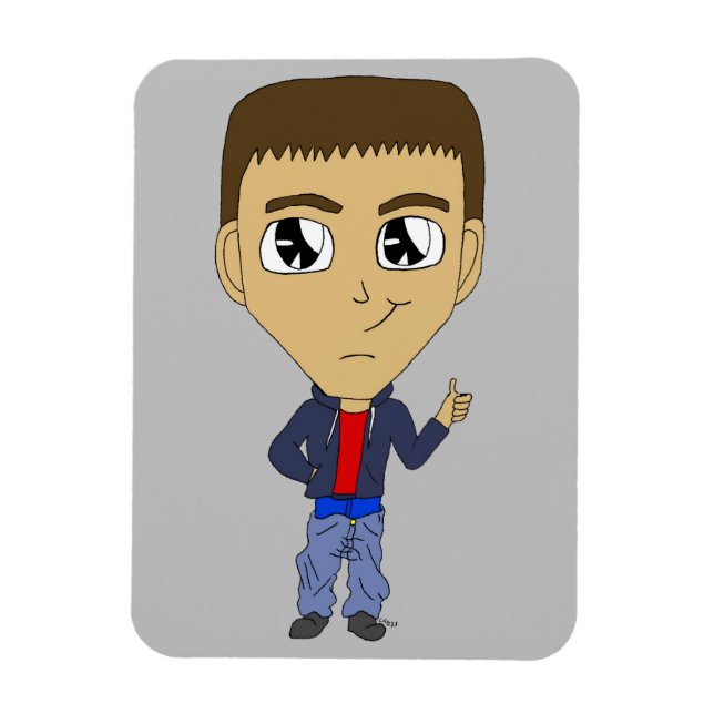 Íman chibi (Vertical)