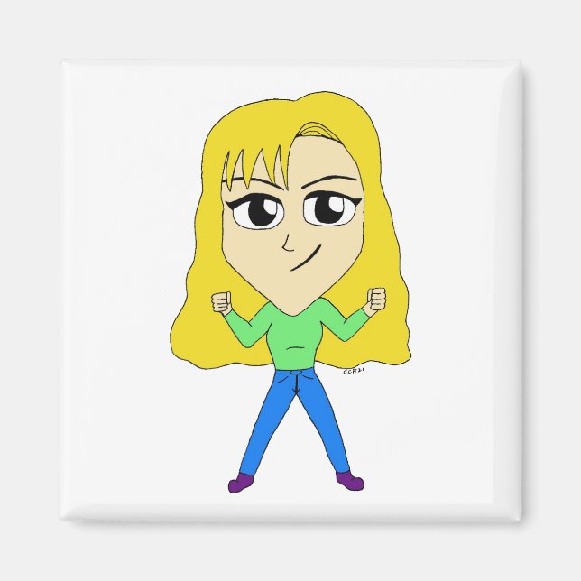 Íman chibi (Frente)