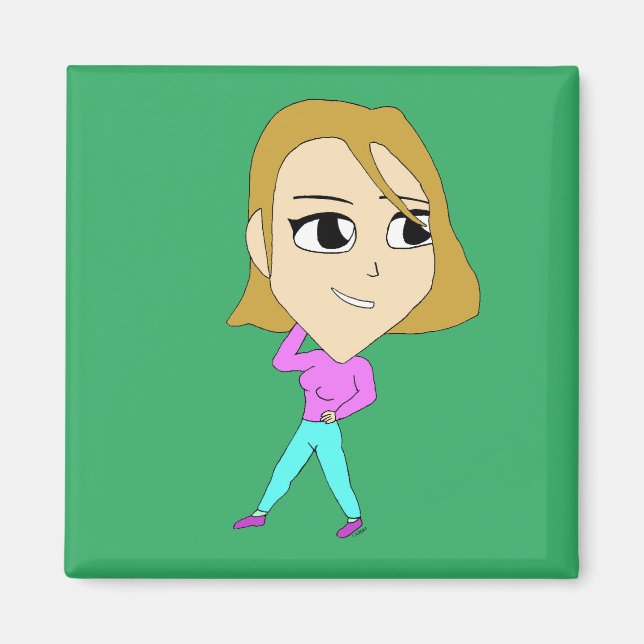 Íman chibi (Frente)