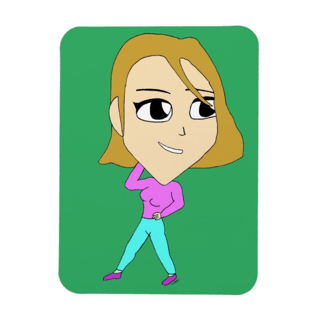 Íman chibi (Vertical)