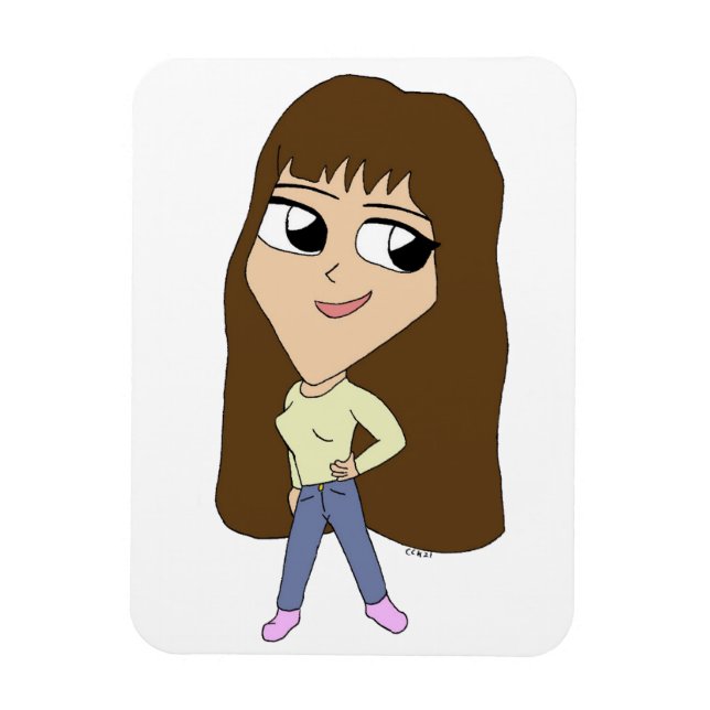 Íman chibi (Vertical)