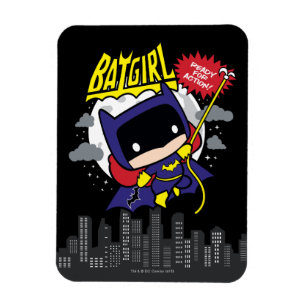 Íman Chibi Batgirl Pronto Para Ação