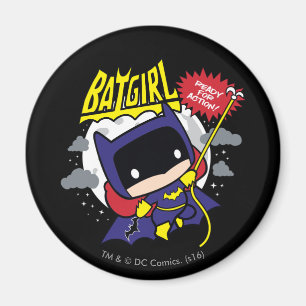 Íman Chibi Batgirl Pronto Para Ação