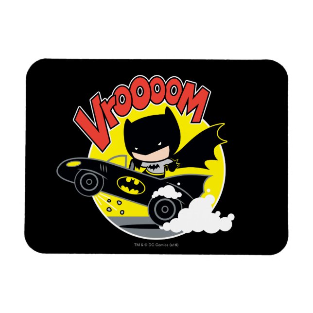 Íman Chibi Batman No Batmobile (Horizontal)
