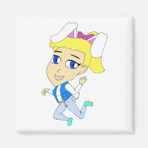 Íman chibi bunnygirl