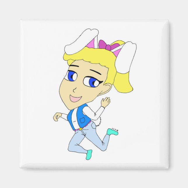 Íman chibi bunnygirl (Frente)