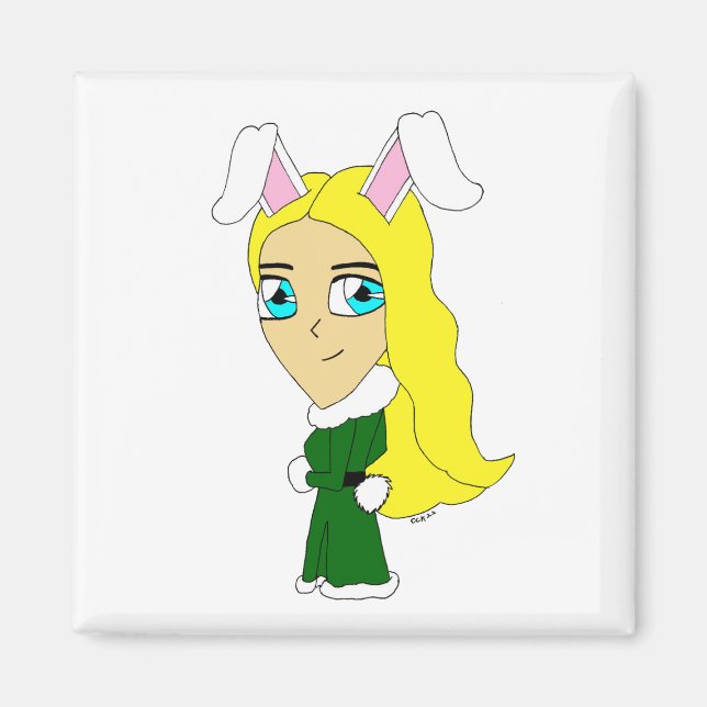 Íman chibi bunnygirl (Frente)