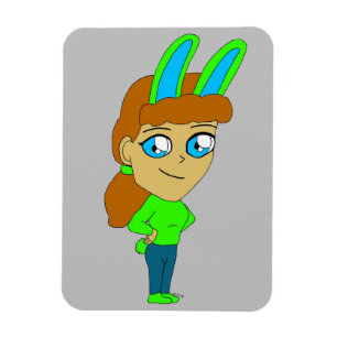 Íman chibi bunnygirl