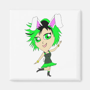 Íman chibi bunnygirl