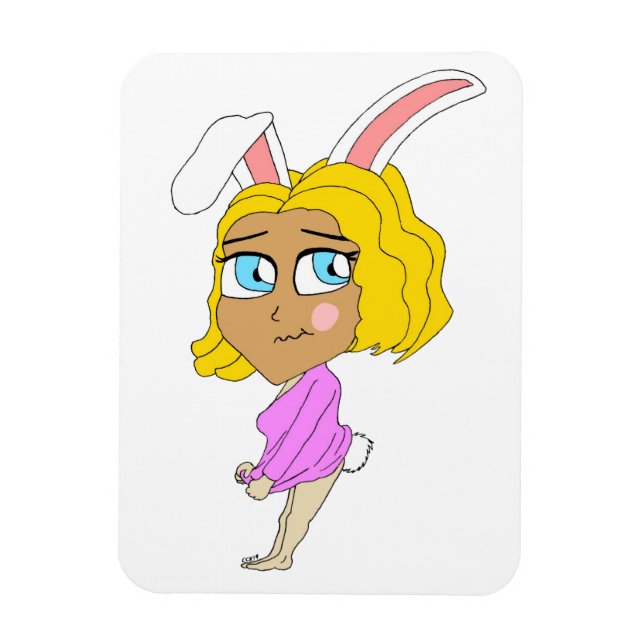 Íman chibi bunnygirl (Vertical)