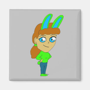 Íman chibi bunnygirl