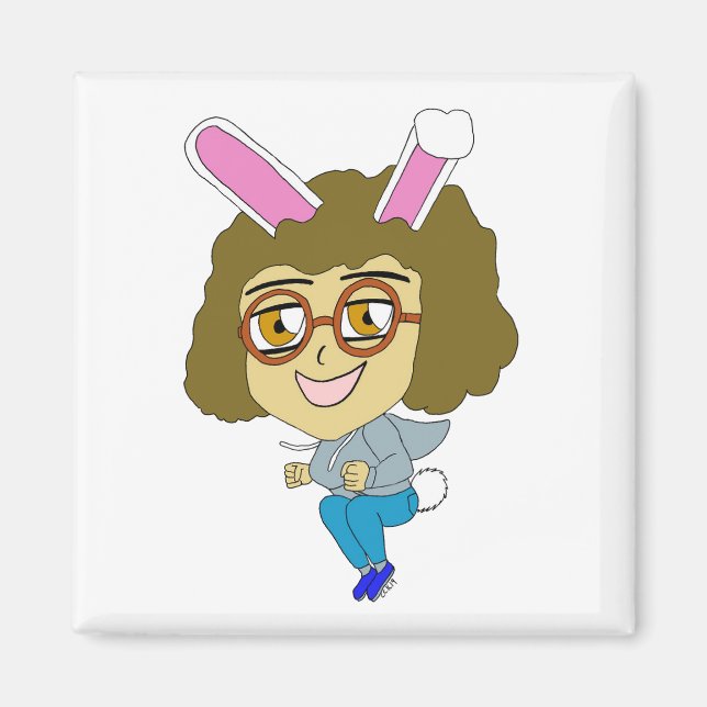 Íman chibi bunnygirl (Frente)