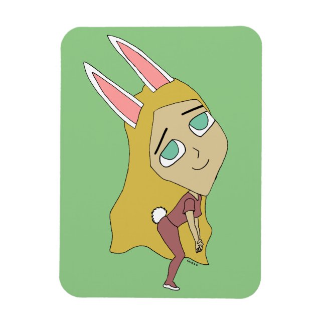 Íman chibi bunnygirl (Vertical)