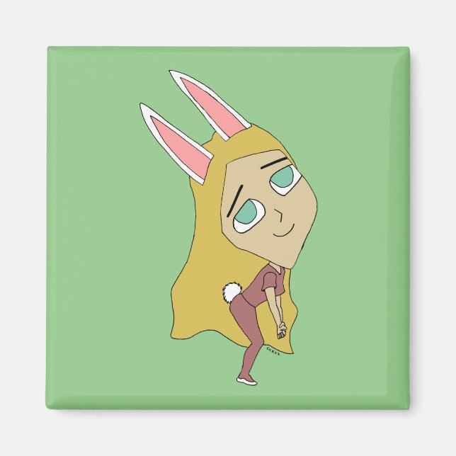 Íman chibi bunnygirl (Frente)