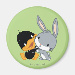 Íman Chibi DAFFY DUCK™ e INSETOS BUNNY™