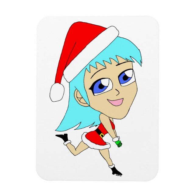 Íman chibi de férias (Vertical)
