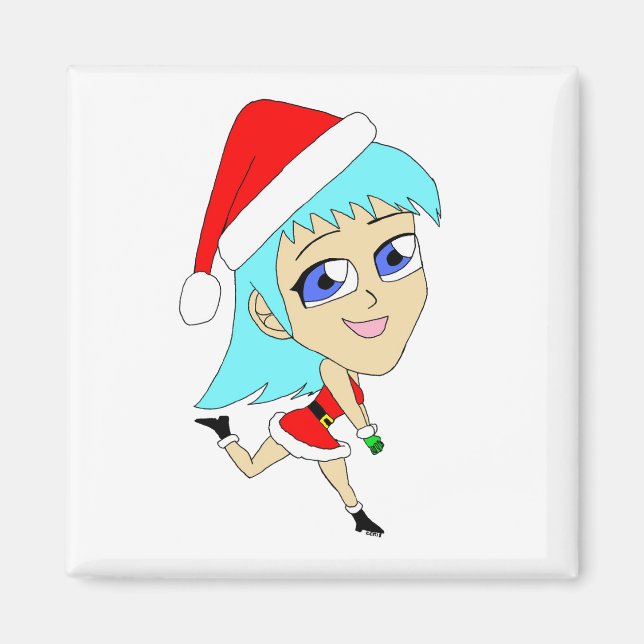 Íman chibi de férias (Frente)