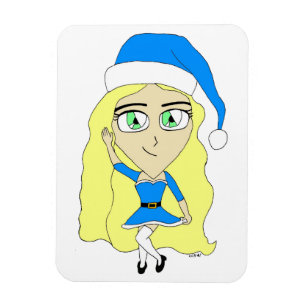 Íman Chibi de Natal