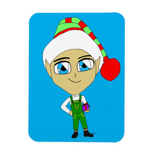 Íman chibi elf (Vertical)