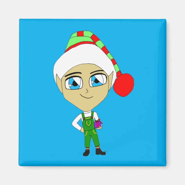 Íman chibi elf (Frente)