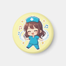Chibi Enfermeira Original 2.0 - Pulso de Alegria