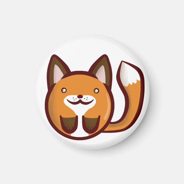 Íman Chibi Fox (Frente)