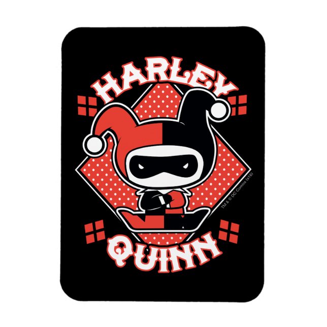 Íman Chibi Harley Quinn Splits (Vertical)