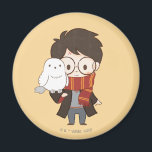 Íman Chibi HARRY POTTER™ & Hedwig<br><div class="desc">HARRY POTTER™ | Veja esta ilustração adorável de HARRY POTTER™ e sua coruja Hedwig!</div>