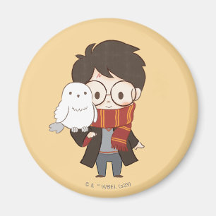 Íman Chibi HARRY POTTER™ & Hedwig