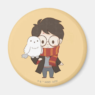 Íman Chibi HARRY POTTER™ & Hedwig