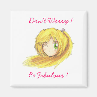 Íman Chibi Head Ran Magnet